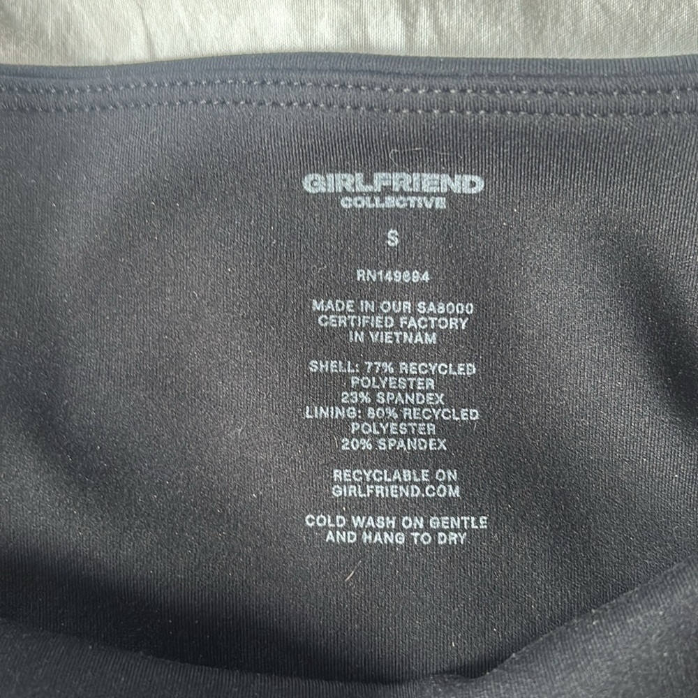 NWT Girlfriend Collective Route Bea Baby Tee - Picture 5 of 5